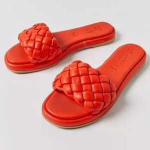 Seychelles Bellissima woven Italian leather sandals